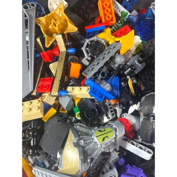 Lego Building Blocks Bricks Bundle Miscellaneous Pieces By the Pound - Picture 7 of 9